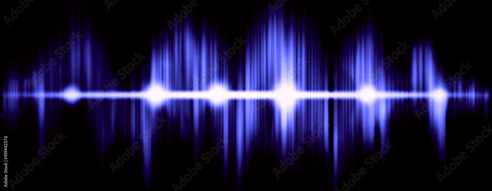 Bright glowing lines on a dark background. Abstract background Bright glowing lines on a dark background. Abstract background