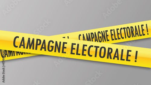 Logo campagne électorale.