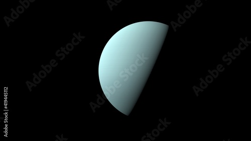 Realistic and Detailed Uranus
