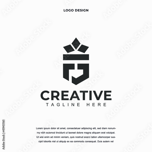 Creative Letter FG icon logo design vector illustration. Alphabet letter GF logo design color editable