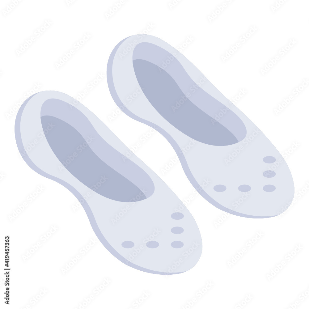 Beautiful pair of lady shoes, isometric icon
Beautiful pair of lady shoes, isometric icon