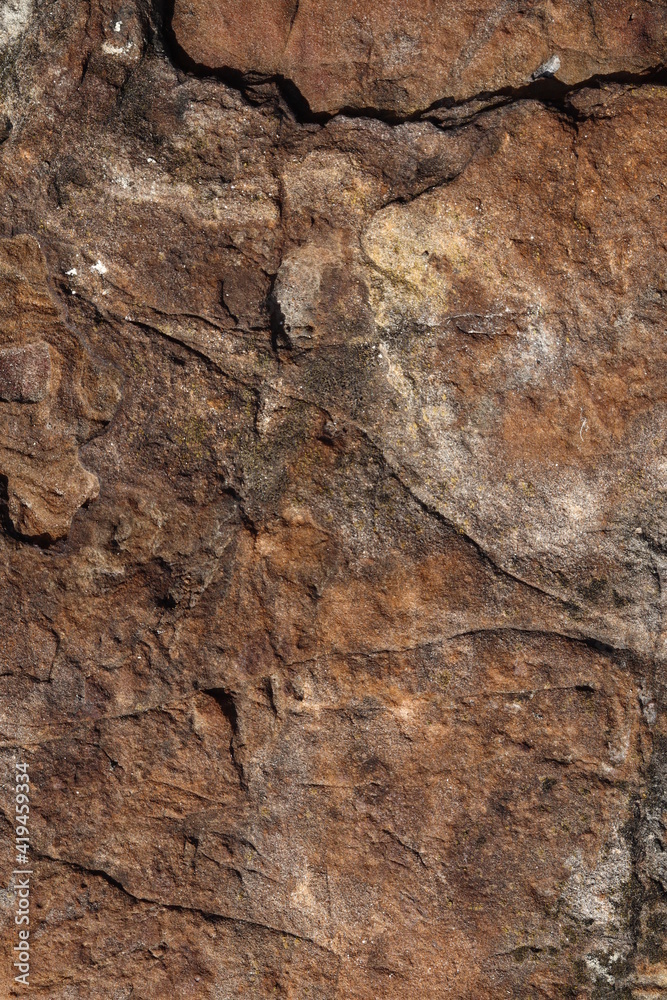 Red Rock Close Up Background