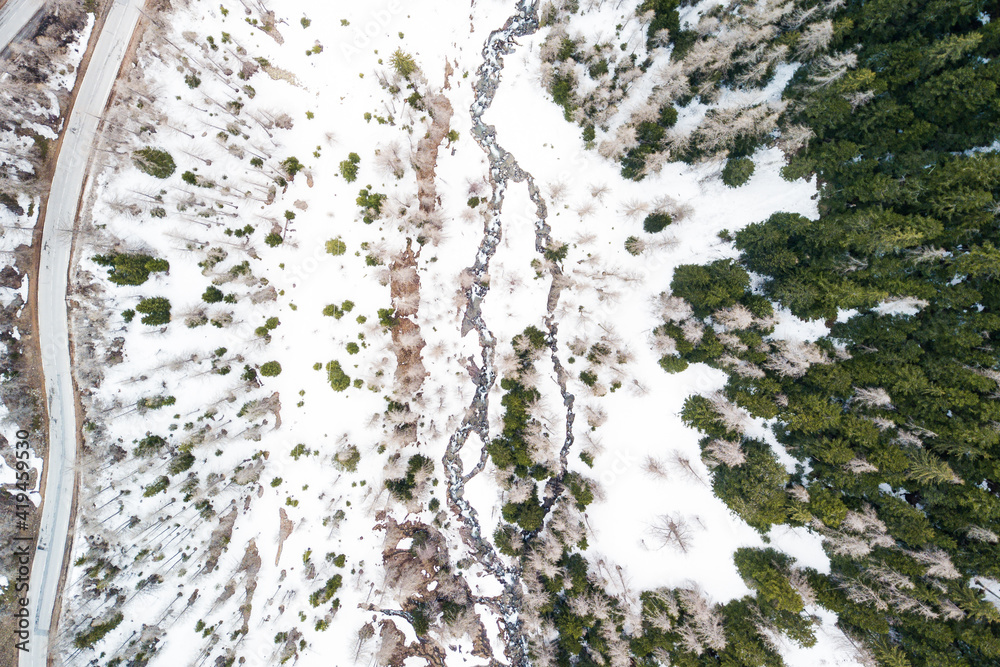 Fototapeta premium Route d'isola