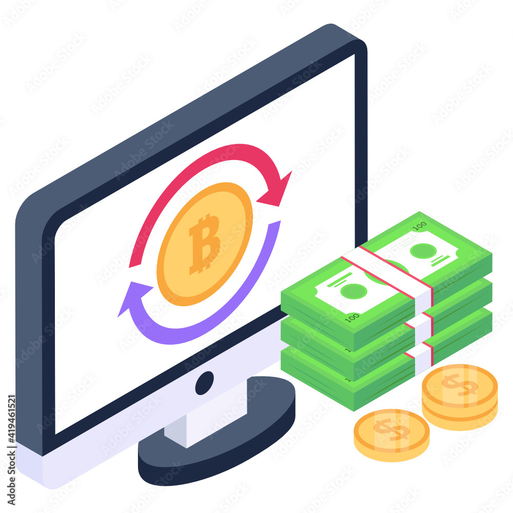 Currency with up arrow denoting isometric icon of financial growth
Currency with up arrow denoting isometric icon of financial growth