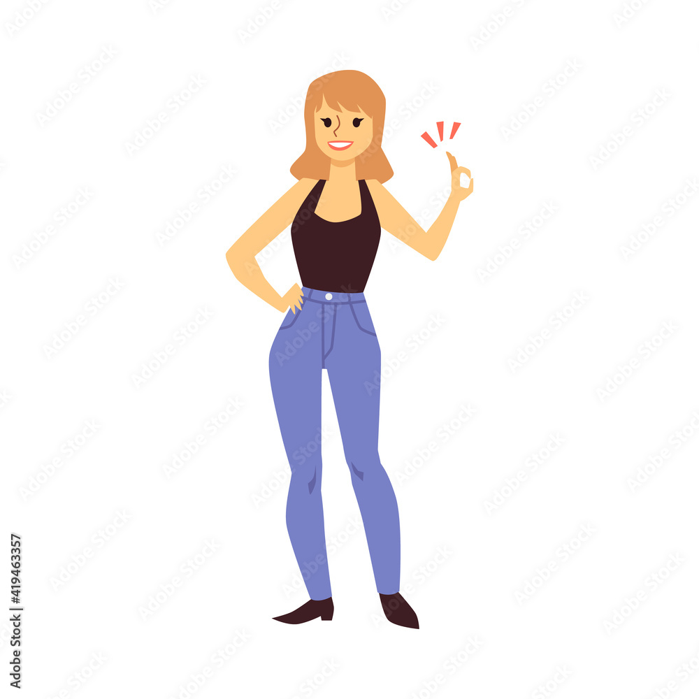 Positive happy young woman showing of ok gesture expressing positive emotions. Positive happy young woman showing of ok gesture expressing positive emotions.