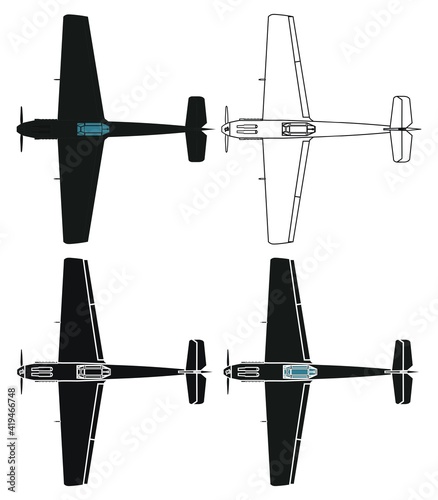 Me 109 in top view