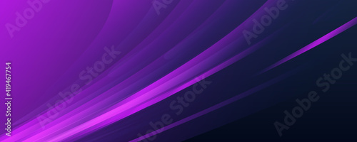 Modern purple light tech digital futuristic background for wide banner with copy space for text