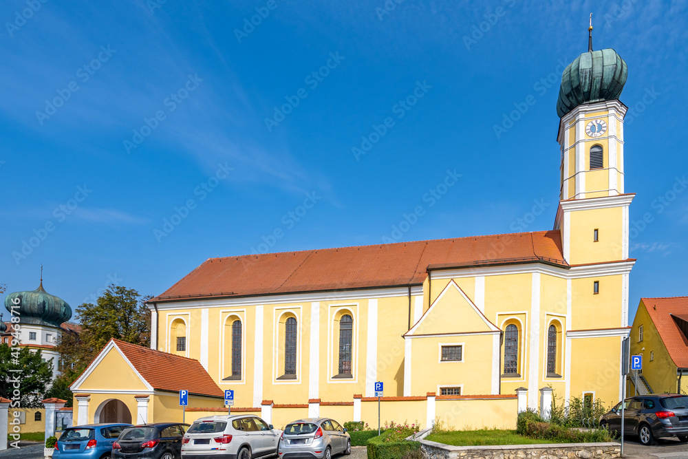 Saint Vitus Kirche, Offenstetten, Abendsberg, Deutschland 