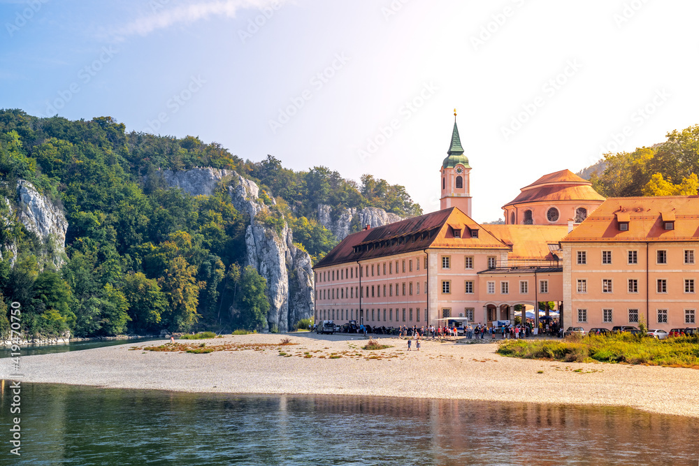 Wunschmotiv: Kloster Weltenburg, Donaudurchbruch, Kelheim, Bayern, Deutschland #419470750