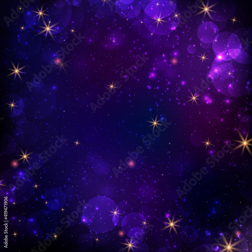 Abstract galaxy background