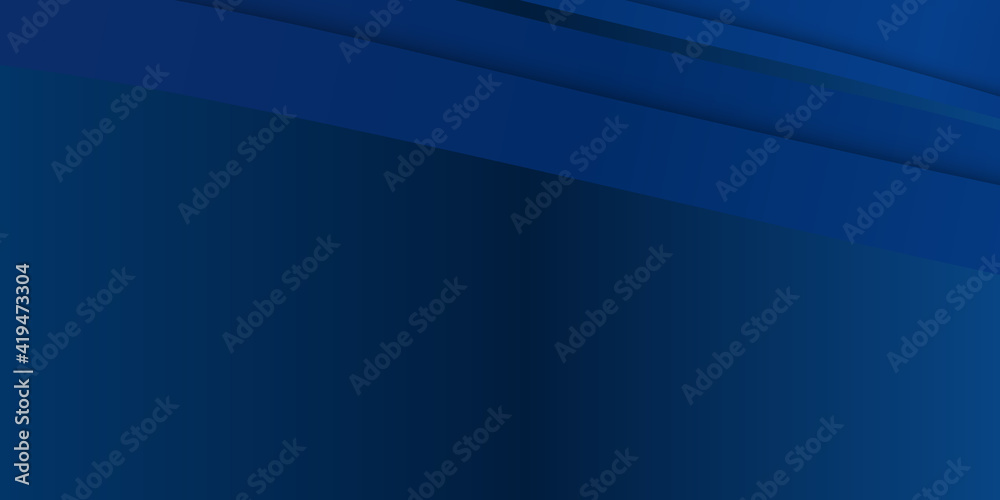 Obraz premium 3D modern wave curve abstract presentation background. Luxury paper cut background. Abstract decoration, golden pattern, halftone gradients, 3d Vector illustration. Dark blue background