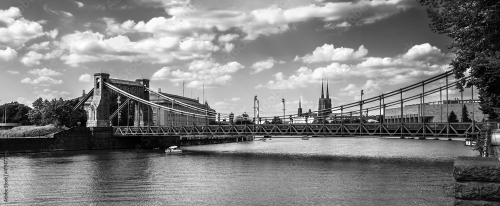 Wrocław - Most Grunwaldzki
Wroclaw - Grunwaldzki Bridge - Poland - obrazy, fototapety, plakaty 