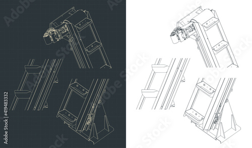 Bucket elevator drawings