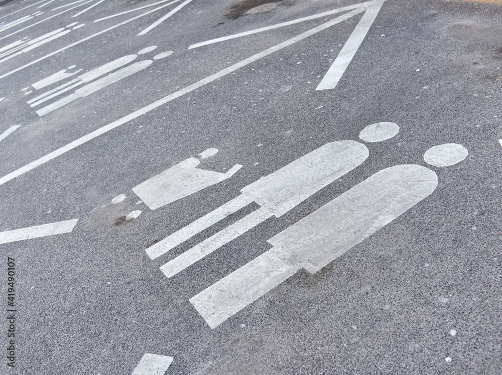 Fototapeta premium Family Parking Space