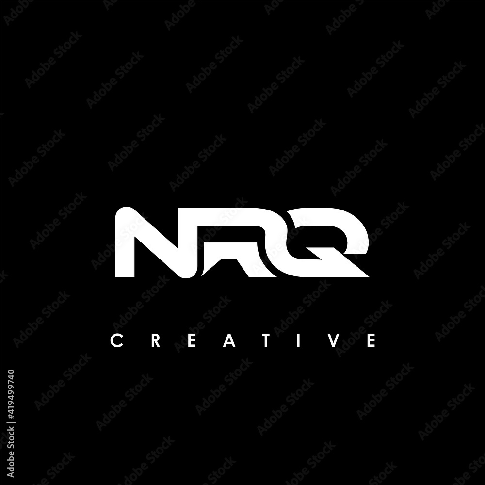 NRQ Letter Initial Logo Design Template Vector Illustration NRQ Letter Initial Logo Design Template Vector Illustration