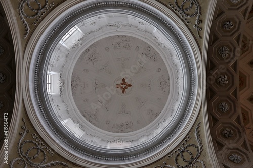 Napoli - Volta della cupola di Sant'Agostino degli Scalzi photo