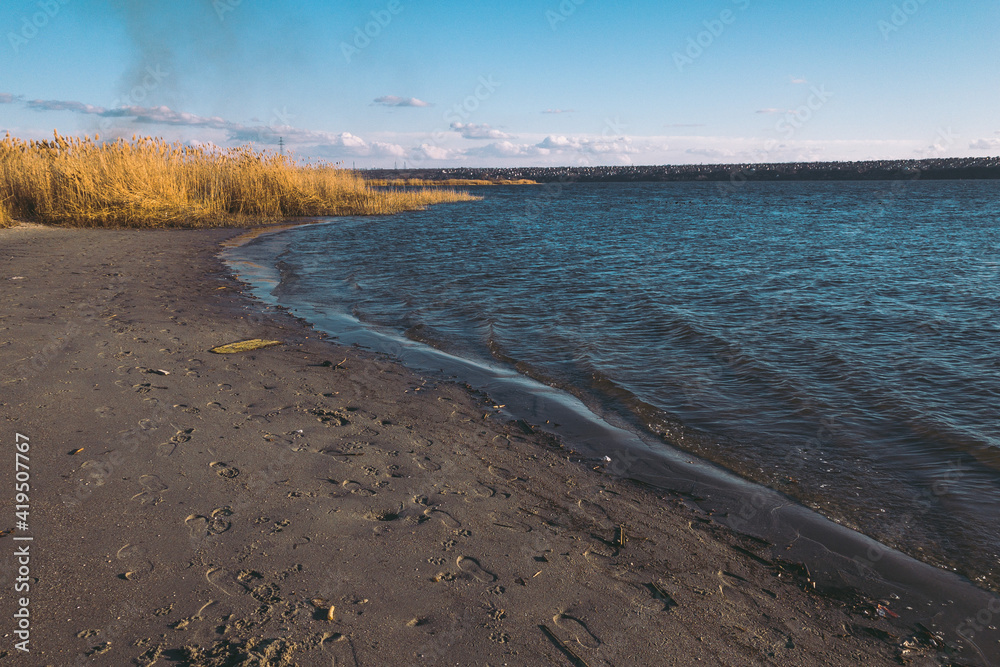 Obraz premium beach in winter