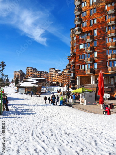 station se ski  Morzines Avoriaz, dans les Alpes de Haute Savoie