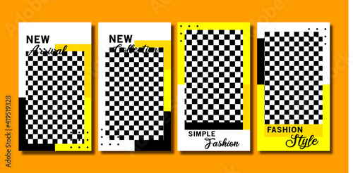 fashion banner for social media post template