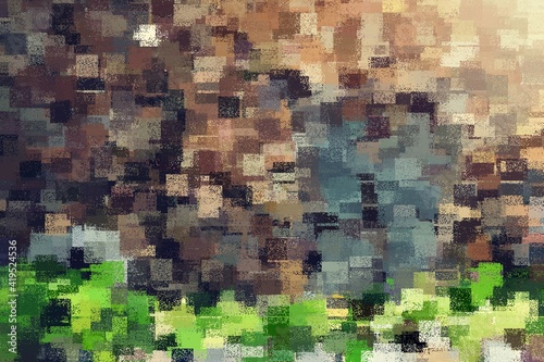 abstract background with squares