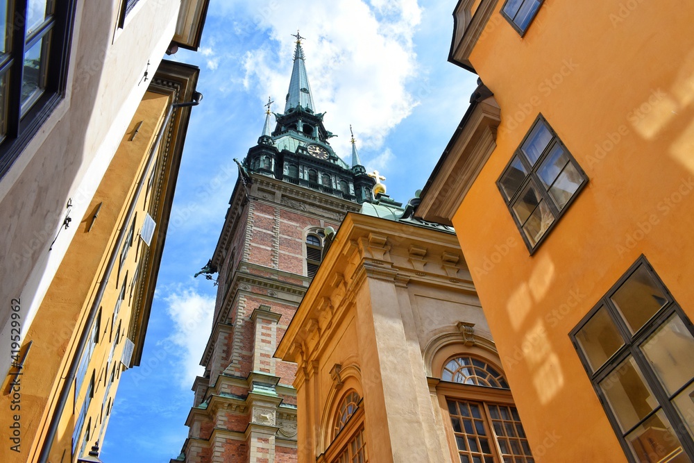 The German Church is a church in Gamla stan, the old town in central Stockholm, Sweden.