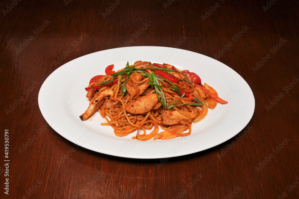 Spicy Chicken and Noodle