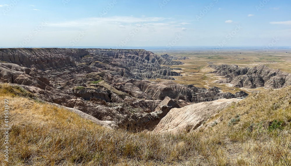 Badlands South Dakota Rock Formations