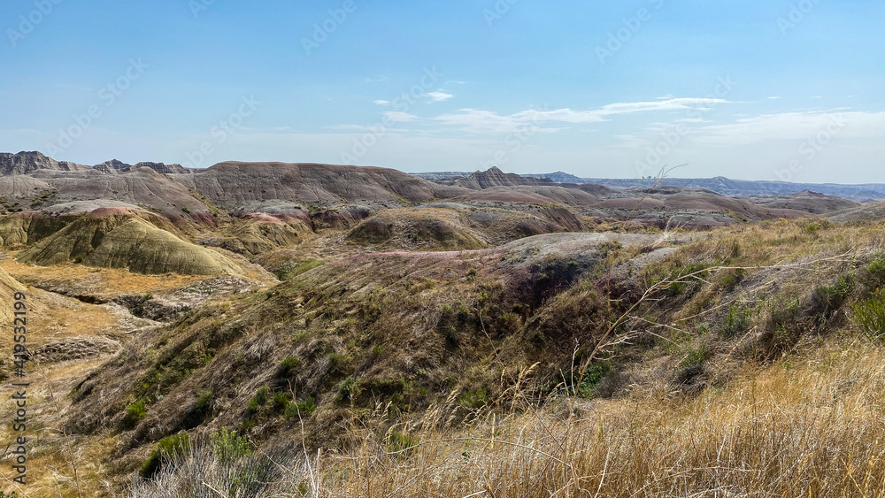 Badlands South Dakota Rock Formations