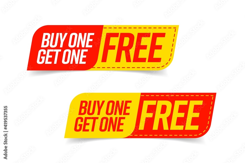 Buy one. Get one. FREE.