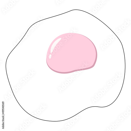 卵イラスト　目玉焼き