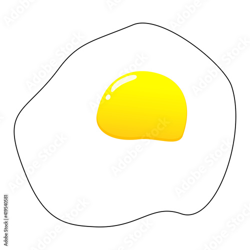 卵イラスト　生卵