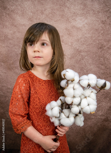 girl with easter bunny