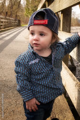 portrait of a little child
