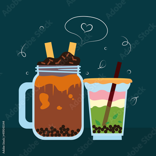 bubble teas drinks