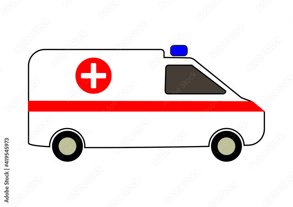 Ambulance vehicle icon, Medical symbol Ambulance vehicle icon, Medical symbol