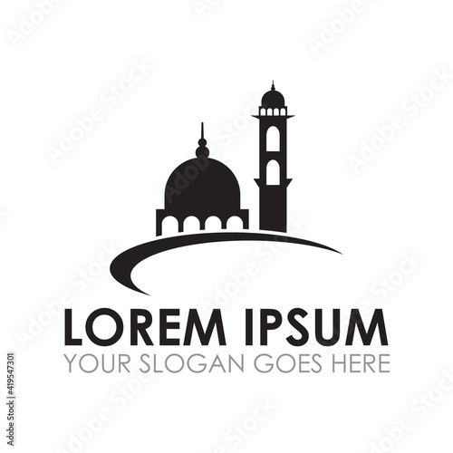 mosque vector , islamic logo vector