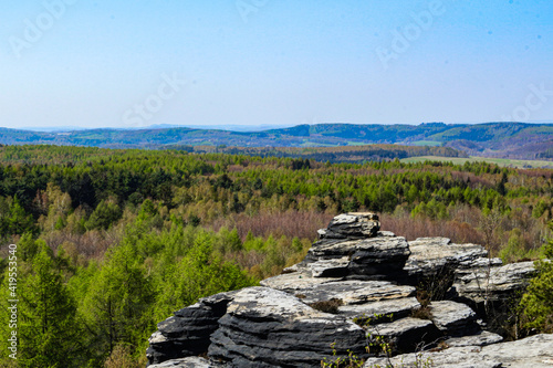 Elbsandstone Mountains in Tissa, Czech Republic