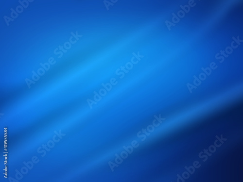 Blue abstract background with elegant waves
