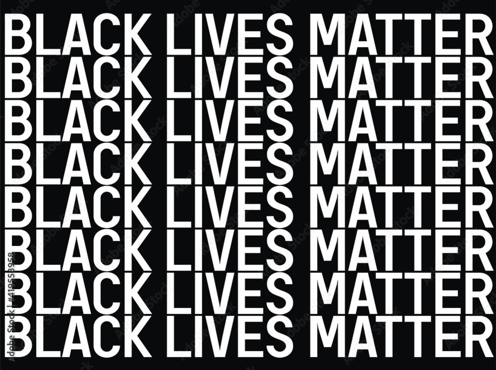 Black Lives Matter texture vector art