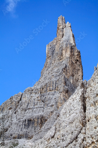 Summits in the Dolomiltes a mountain range in northeastern Italy