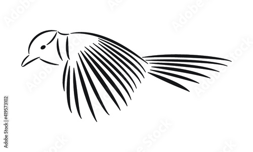 Flying Bird vector