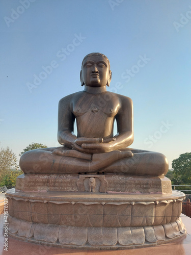 Buddha statue at a indian Buddhist temple