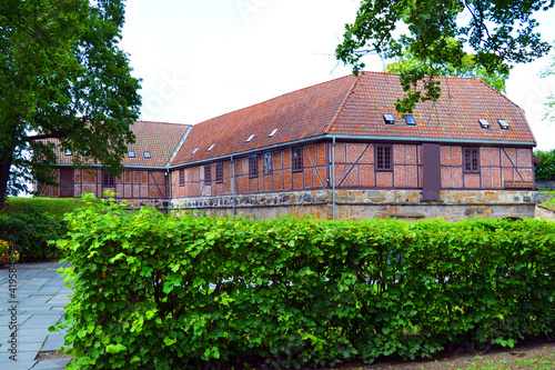 Photography Akershus Fortress is a historical medieval castle structure, Oslo, Norway