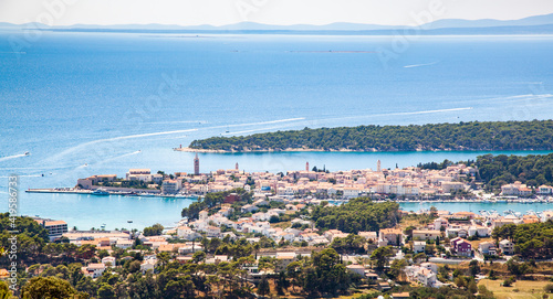 medieval city of Rab, Croatia