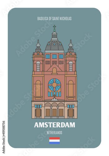 Basilica of Saint Nicholas in Amsterdam, Netherlands