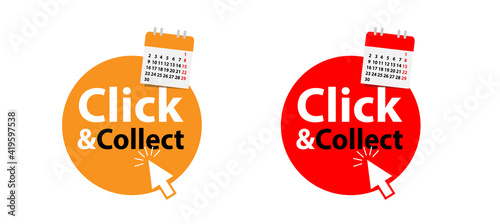 Click and Collect Button