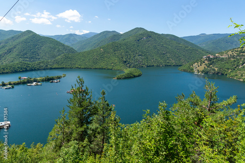 Vacha (Antonivanovtsi) Reservoir, Rhodope Mountains, Bulgaria