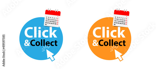 Click and Collect Button