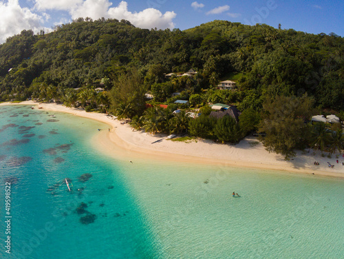 Bora bora, drone photography