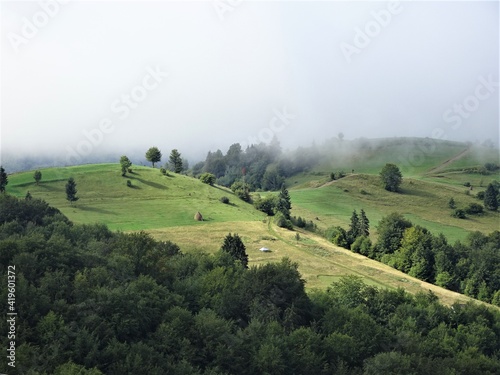 morning in the mountains